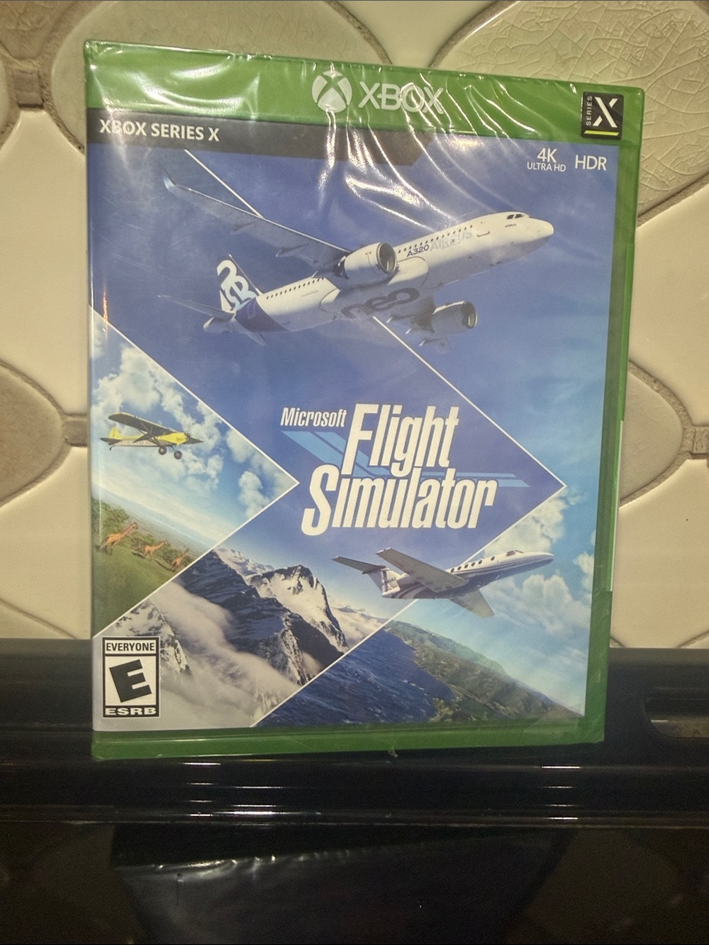 Brand New/unopened. Microsoft Flight Simulator - Blue & Green Xbox Series X Game